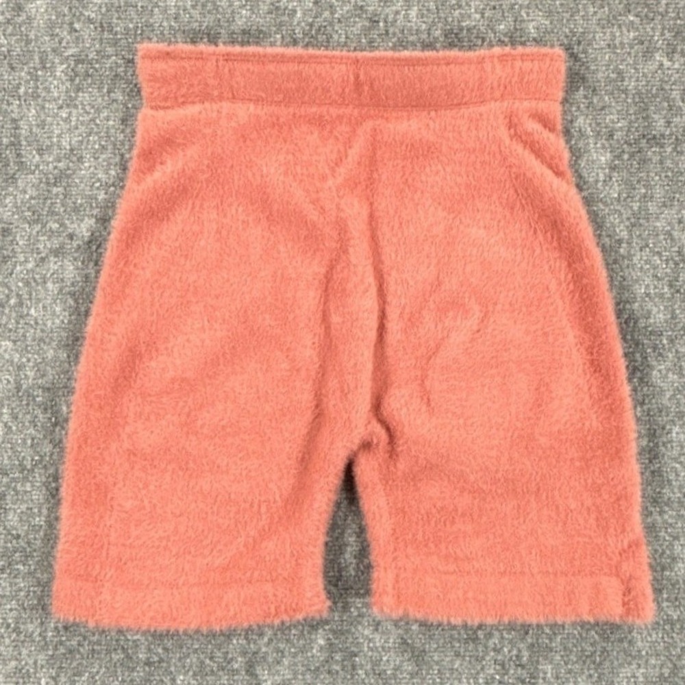 Gymshark Whitney Simmons Rest Day Womens Medium Rose Pink Eyelash Knit Shorts